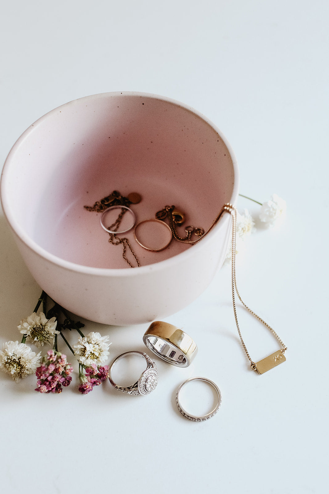 Blush Pink Ceramic Bowl