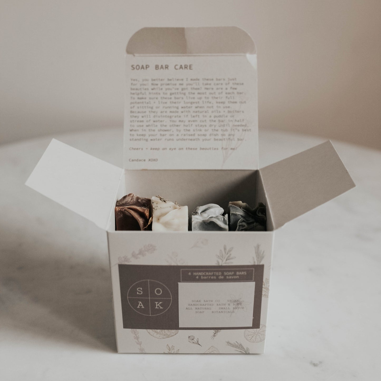 Soap Gift Box by SOAK Bath Co 