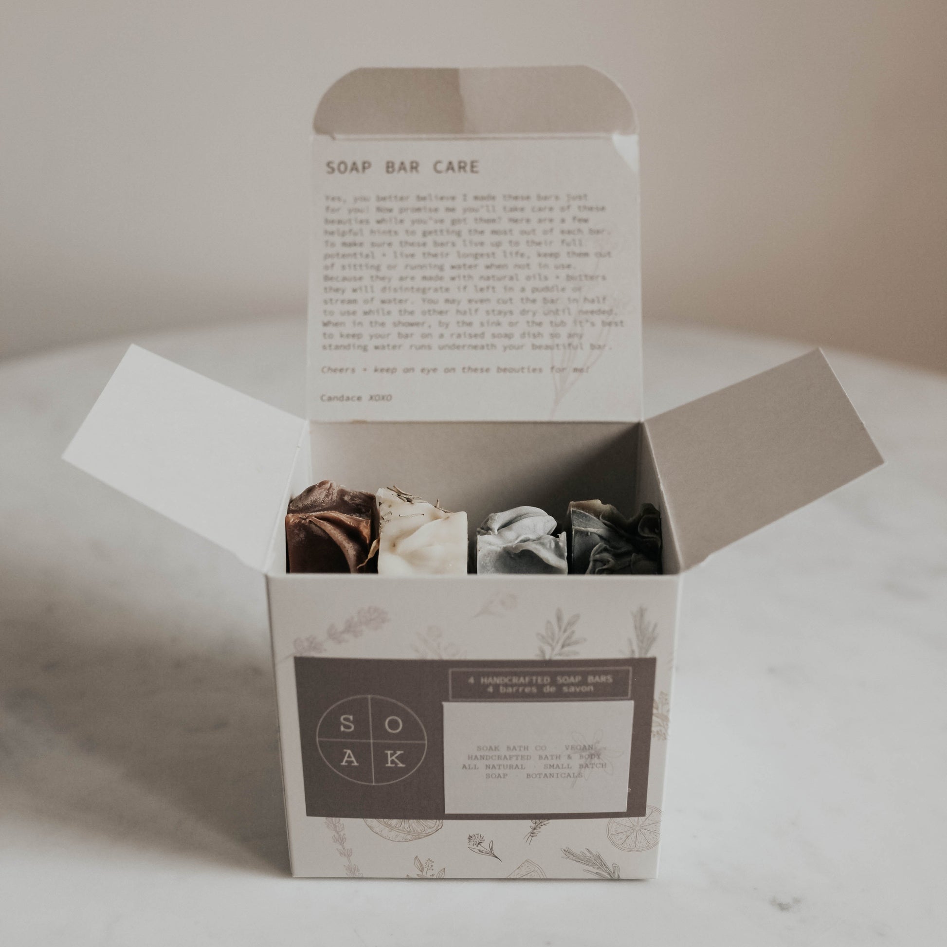 Soap Gift Box by SOAK Bath Co 