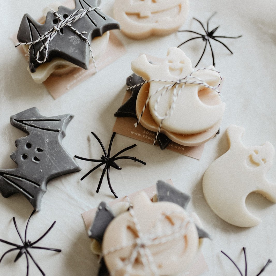 Spooky Soap Stacks as Halloween Collection by SOAK Bath Co