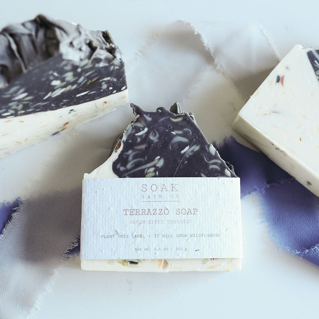 Terrazzo Soap Bar Landscape PHoto 