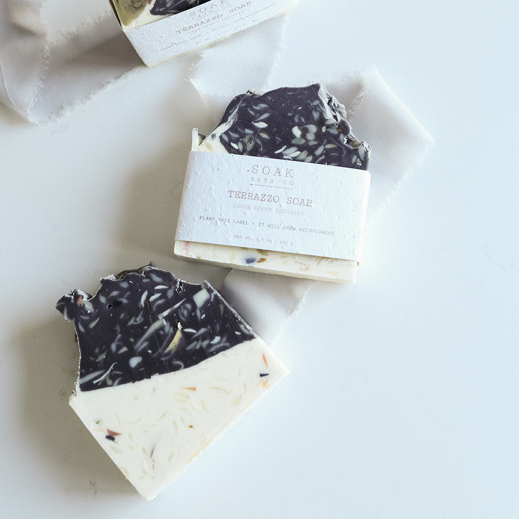 Terrazzo Soap Bar by SOAK Bath Co 