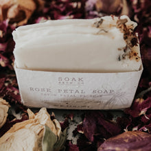 Load image into Gallery viewer, Rose Petal Soap bar, Mother&#39;s Day gift idea, Valentine&#39;s Day Gift Idea