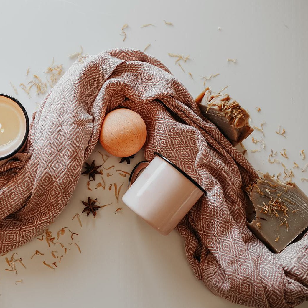 Pumpkin Spice Soap bar from the SOAK Bath Co fall collection