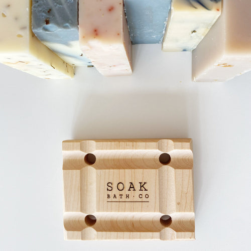 soap tray with soap bars