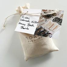 Load image into Gallery viewer, Mini Bath Bomb Bundle: 10 Mini Oatmeal, Milk + Honey Bath Bombs