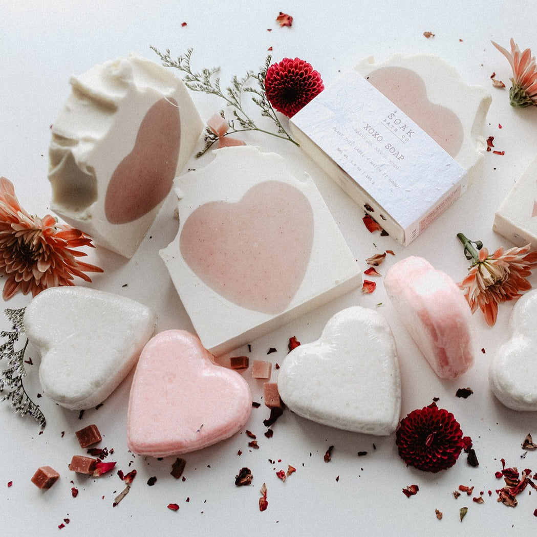 valentine's soap bar