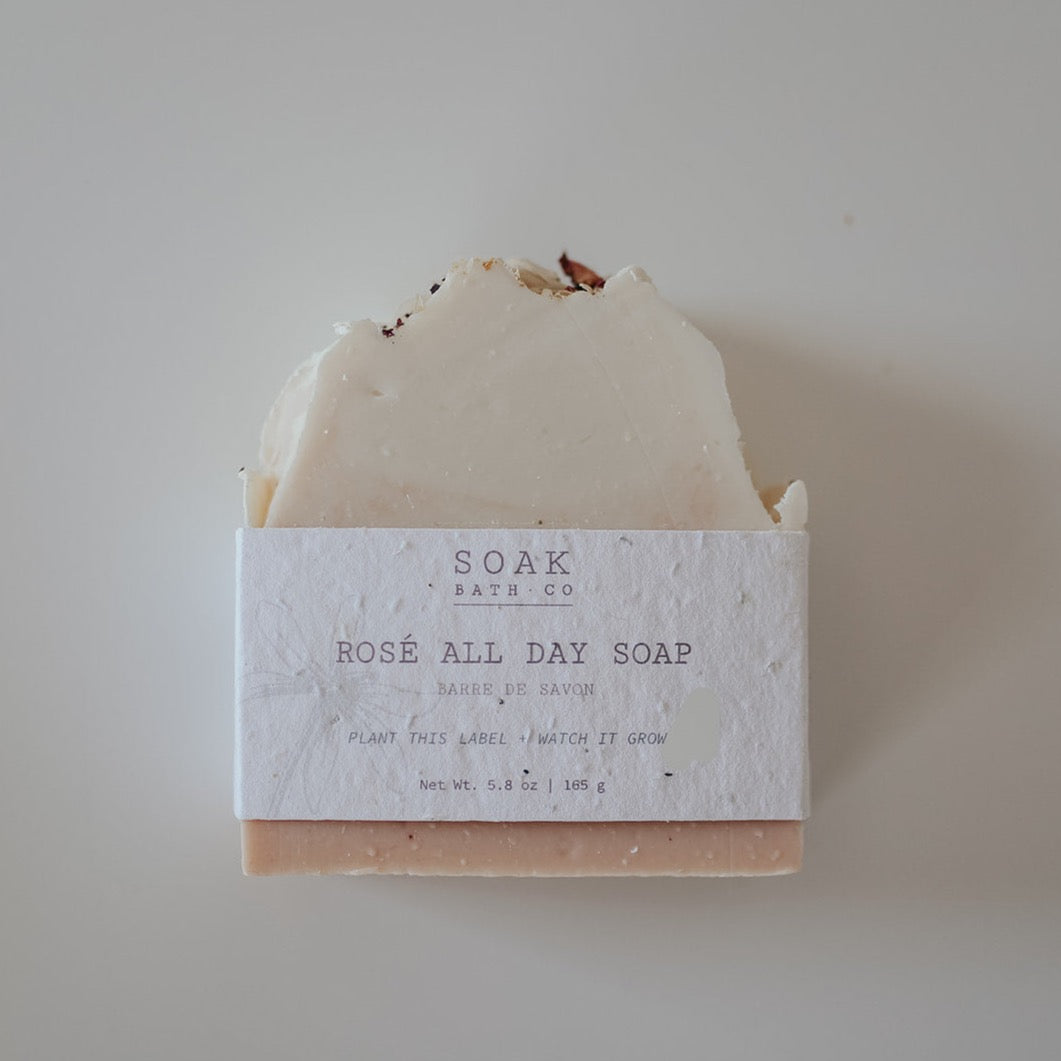 Rose All Day Soap Bar, Wine Inspired Soap bar