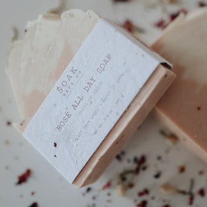 Rose All Day Soap Bar, Spring Soap Bar Collection
