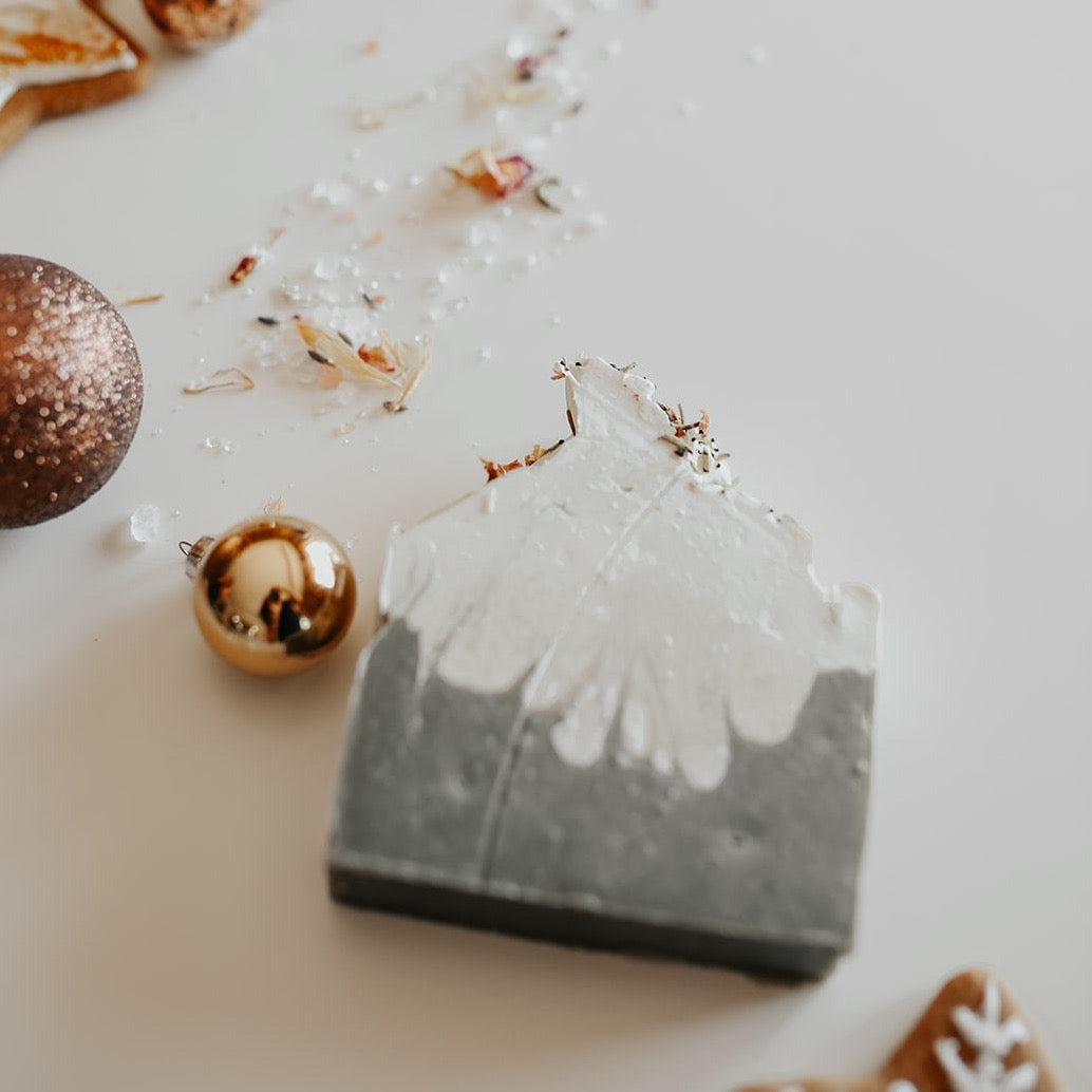 winter wonderland soap bar