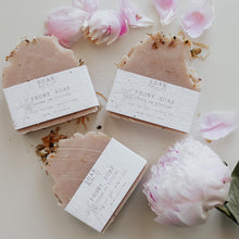 Load image into Gallery viewer, Peony soap bars for Spring and Summer