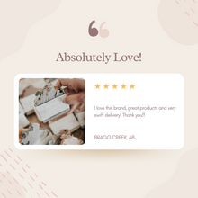 Load image into Gallery viewer, 5 star product review for SOAK Bath Co soap bars